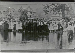 First Baptism - May 1916